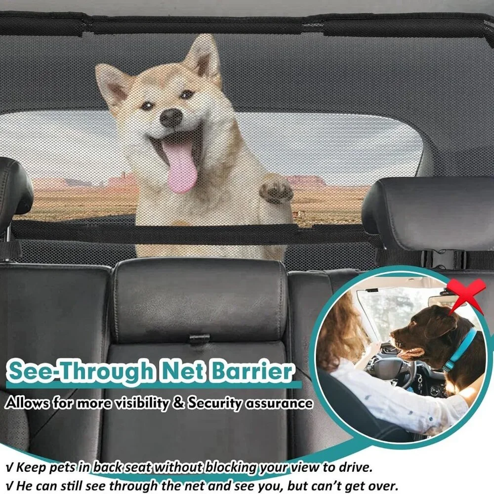 Dog Car Barrier Escape-Proof, 46